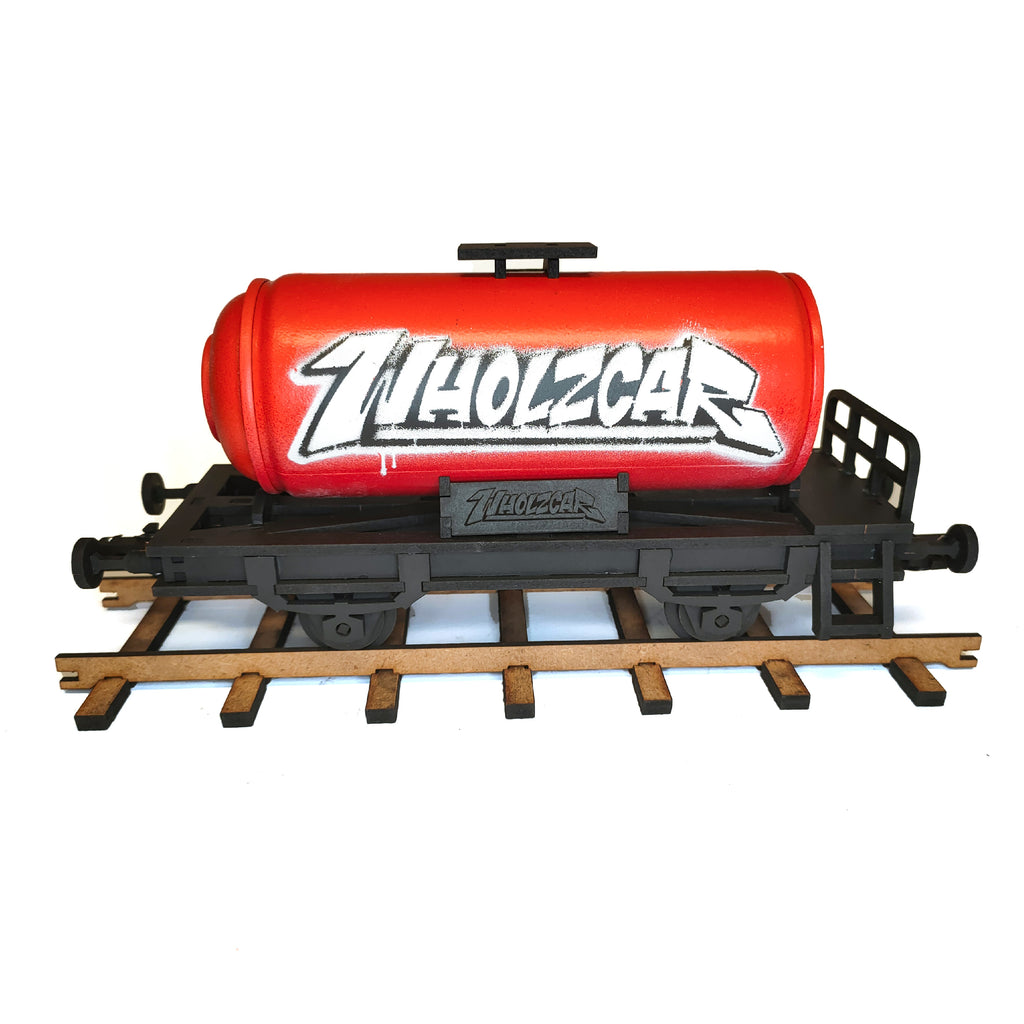 Sprühdosen Tankwagon, Bausatz, Graffiti-Dosenständer